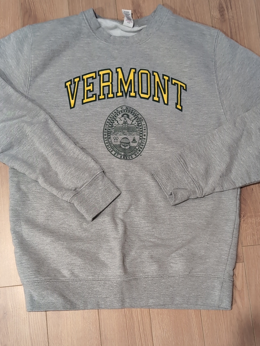 Vermont Gray Crewneck Sweatshirt